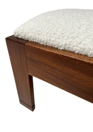 Art Deco Modernist Stool by J.A. Muntendam for L.O.V. Oosterbeek, 1920s